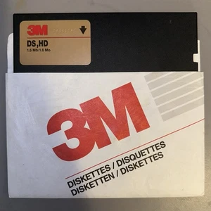Vintage 3M DS,HD 1.6 Mb/1.6 Mo | 5.25” Diskette 14561020 - Picture 1 of 3
