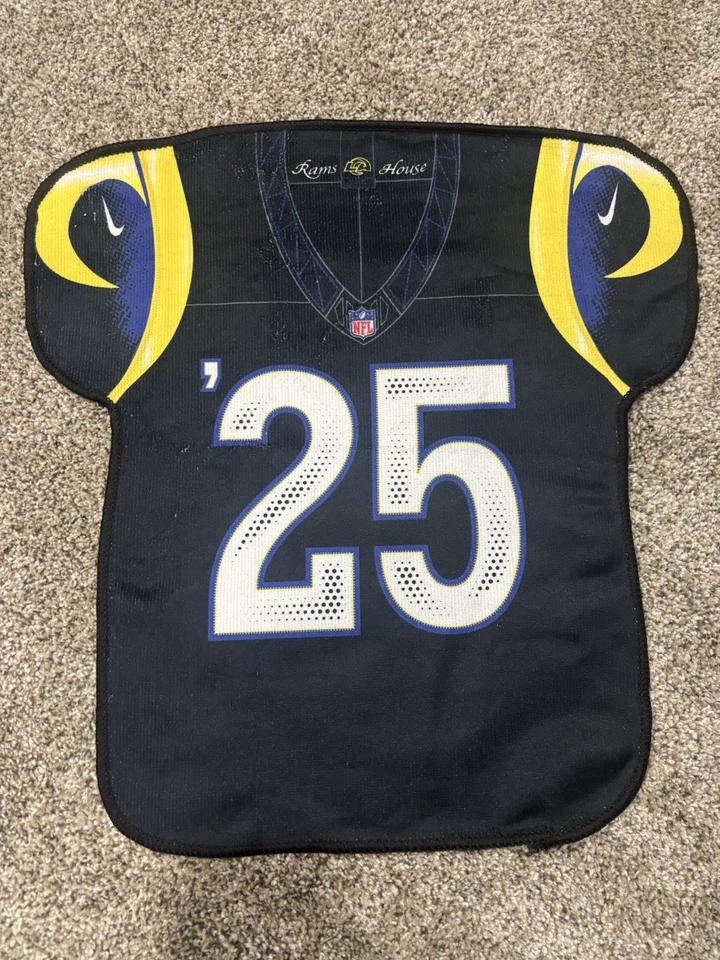 Toalla de rally RAMS 2025 SGA vs Seahawks 11-16-25 SoFi Stadium Foto 1 de 1