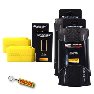 Pirelli Cinturato GRAVEL H 700x40c Gravel Bicycle Tire, SmarTUBE 33/45-622 2 pk - Picture 1 of 9