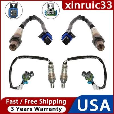 4X Oxygen Sensor For Cadillac CTS 3.0L 3.6L 2010-2014 & Chevrolet Camaro 2010-12 - Image 1 of 4