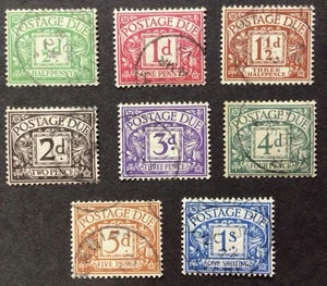 GB POSTAGE DUE D1/8 SIMPLE CYPHER, 1914/22, VERY GOOD USED - Picture 1 of 6