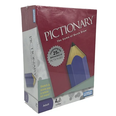 Pictionary Game of Quick Draw 2009 Sealed Parker Brothers NEW SEALED - Image 1 of 4