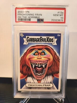 Topps Garbage Pail Kids "Oh the Horrible" Wave 3 FRIGHTENING FRAN #12a 💎 PSA 10 - Image 1 of 2