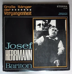 JOSEF HERRMANN Josef Herrmann Bariton LP | NM | 1970 ddr ETERNA 8 20 960 - Bild 1 von 3