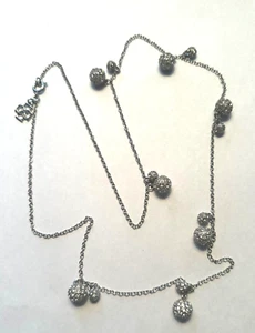 Beautiful 32" Long Sparkling Bauble Sets Ann Taylor - Picture 1 of 3