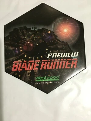 Blade Runner 1997 Westwood Studios PC Game Preview Disc CD New Still Taped - Image 1 of 2