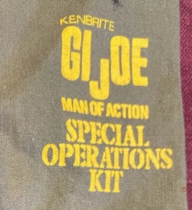 1970s RUCKSACK ACCESSORY KENBRITE AUSTRALIA GI JOE 12” MAN OF ACTION FIGURE VGC! - Picture 1 of 9