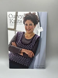 Curvy Knits VOL 2Jillian Moreno 7 PRETTY DESIGNS M-4X Hand Knitting Patterns - Picture 1 of 7