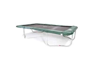 GeeTramp® Force 10x17ft Rectangle Trampoline - In Ground High Bounce AU Springs - Picture 1 of 5