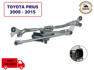 TOYOTA PRIUS HYBRID FRONT WINDSCREEN WIPER MOTOR & LINKAGE 2009-2015 - Picture 1 of 2