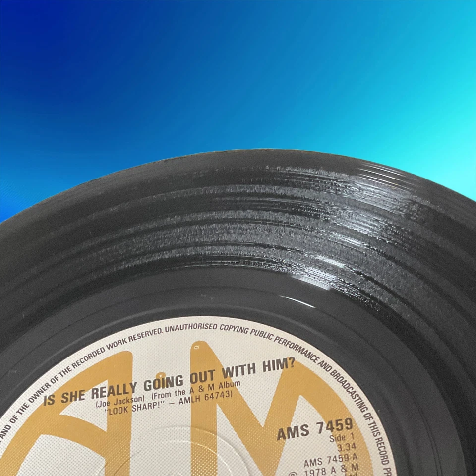 Joe Jackson - Is She Really Going Out With Him? 7" EX/VG A&M AMS 7459 1978 UK - Image 1 of 4