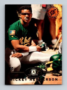 1995 Stadium Club #415 Rickey Henderson