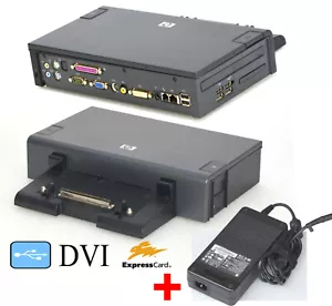 HP ELITEBOOK 6930p 8530p 8530w 8730w DOCKING STATION HSTNN-IX02+NETZTEIL 120W D9 - Bild 1 von 1