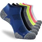 Unisex Cushioned Compression Athletic Ankle Socks Multipack