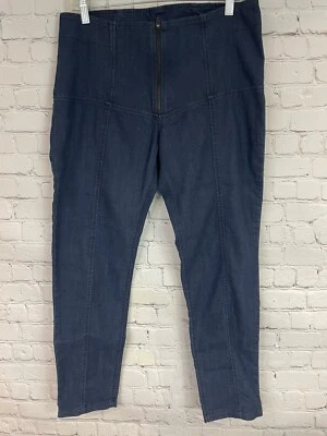 Prairie Underground Denim Skinny Legging Cropped Pants Large - Image 1 of 4