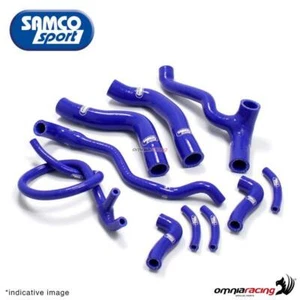 Kit tubi radiatore Samco colore blu per Honda CBR600RR PC37 2003/2004 - Picture 1 of 5