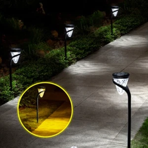 Color Changing Solar Pathway Lights Landscape Driveway Walkway Party Yard Decor - Picture 1 of 10