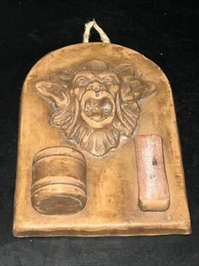 Vintage Ceramic Match Holder and Striker Made In Italy 7”x5” - Picture 1 of 7