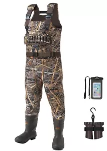 Men's Hunting / Fishing Waders | 1400G 3M™ Thinsulate | Sizes 7-13 - Picture 1 of 22