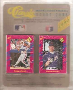 1990 CLASSIC MAJOR LEAGUE BRETTSPIEL MIT 50 BASEBALL SPIELERKARTEN - Bild 1 von 1
