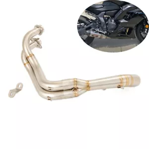 For Yamaha YZF R7 MT-07 XSR700 2014-2025 Exhaust System Header Link Pipe 51mm - Bild 1 von 14
