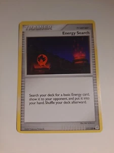 Energy Search Trainer Pokemon Card 117/130 Regular 2007 - Picture 1 of 2