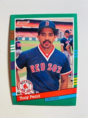 1991 DONRUSS #456 TONY PENA NM-MT MLB BASEBALL CARD - Image 1 of 2