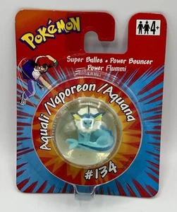 Super balle (rebondissante) POKÉMON - Aquali/Vaporeon/Aquana #134 - Hasbro 1999 - Bild 1 von 5