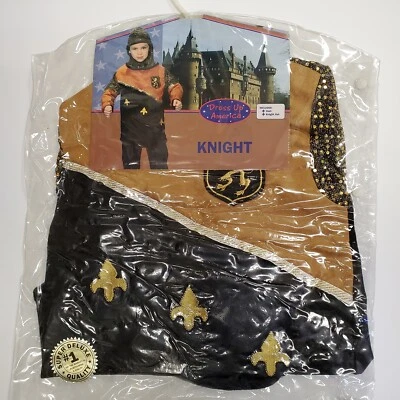 New 2 Pc MEDIEVAL  KNIGHT HOLLOWEEN PLAY MAKE BELIEVE KIDS CHILD TODDLER 2-3 - Image 1 of 2