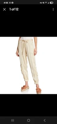 Pantalones de chándal Johnny Was Tan Ramble Foto 1 de 4