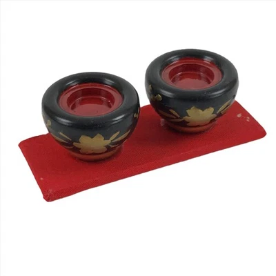 Muñeca Hina Japonesa Hibachi Fogata De Colección Soporte Negro Niñas Día Decoración ID584 Foto 1 de 4