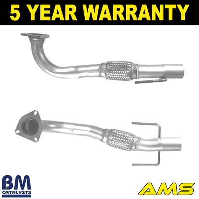 Compatível com Saab 9-3 2002-2015 2.0 tubo de escape Euro 4 centro frontal BM 32016351 - Imagem 1 de 4