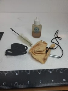 Vintage Musical Instrument Clarinet? Cleaning Swab & 1/2 Bottle Leblanc Key Oil - Picture 1 of 6