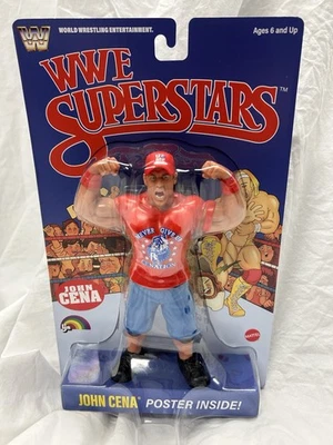 Figura de acción WWE LJN Superstars John Cena WWF 8" ¡NUEVA EN PAQUETE! Foto 1 de 2