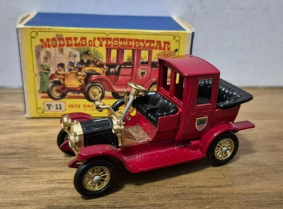 Y 11 1912 Packard Landaulet Models of Yesteryear Matchbox - mit D2 Box - - Bild 1 von 4