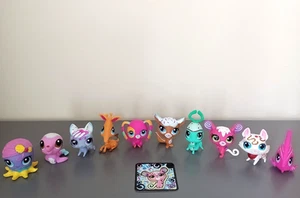Littlest Pet Shop Generation 4 Sundae Sparkle 10 Pack (fully complete) - Picture 1 of 7