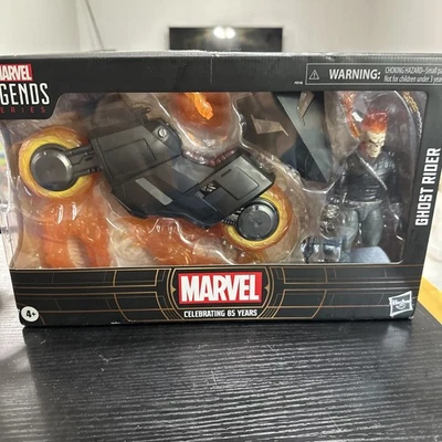 Marvel Legends Ghost Rider Danny Ketch con conjunto de figuras de lujo para motocicleta nuevo Foto 1 de 4