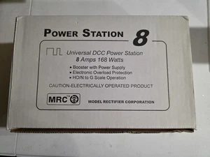 MRC AD501 Power Station 8 Universal DCC 8 Amps, 168 Watts (Read Description) - Picture 1 of 8