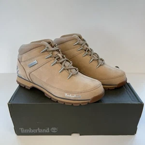 Timberland Euro Sprint Mid Hiker Beige Stiefel Herren Größe UK 8 NEU - Bild 1 von 6