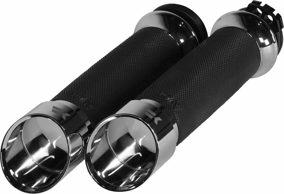 Empuñaduras de contorno personalizadas Khrome Werks Edge | Cable | Cromo (500260) Foto 1 de 1