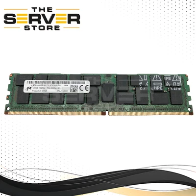 Micron 128GB 8Rx4 DDR4-2666 PC4-21300 LRDIMM ECC Reg RAM MTA144ASQ16G72LSZ-2S6G1 - Image 1 of 3