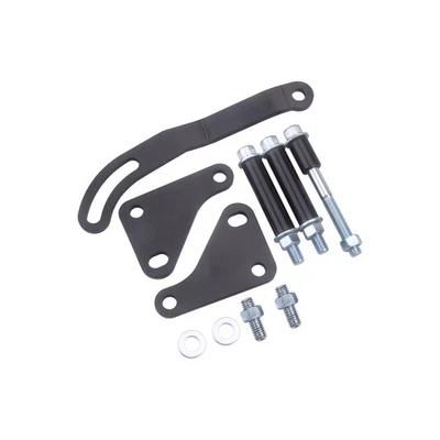 Black Power Steering Pump Mounting Bracket For SWP LWP Saginaw GM SB SBC - Image 1 of 4