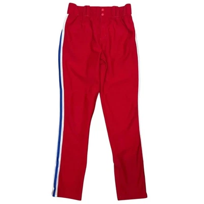 Pantalones de béisbol Adidas para hombre 32 MLB uniforme de béisbol azul blanco a rayas Foto 1 de 4