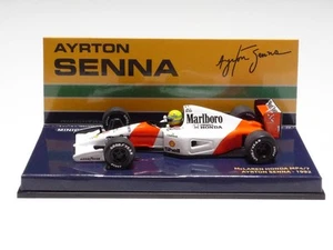 MINICHAMPS 1:43 McLaren Honda MP4/7 Ayrton Senna 1992 "Marlboro" - Foto 1 di 5