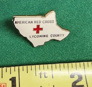 American Red Cross Lycoming County Pin - Picture 1 of 3