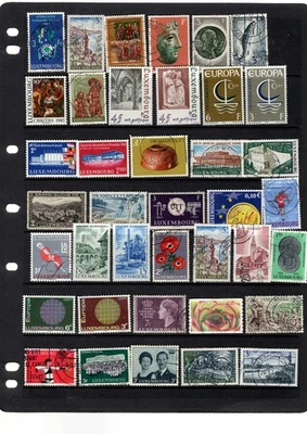 LOTE DE 3 FOTOS ANTIGUAS LUXEMBURGO MAYORMENTE USADAS E12 Foto 1 de 3