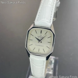 *COME NUOVO* Orologio Vintage OMEGA Constellation Cal.1350 Uomo Quarzo Quadrante Argento GIAPPONE - Foto 1 di 4