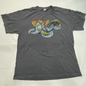 Yes Music Band Shirt Tour 2012 grau Snake Logo Grafik T-Shirt Größe L - Bild 1 von 9