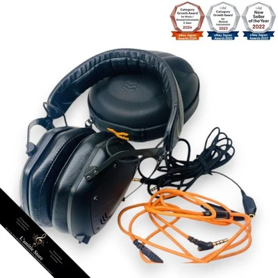 ROLAND V-MODA Crossfade M-100 Master Cuffie Hi-Res MB M100 Nero Opaco Usate - Immagine 1 di 4
