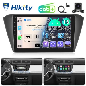 DAB+ CarPlay Android15 Navi Autoradio Für Skoda Fabia 3 III NJ 2014-2021 +Kamera - Bild 1 von 17